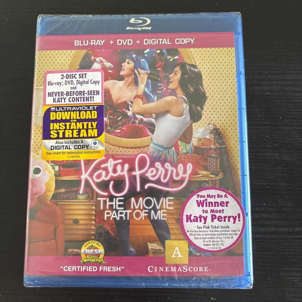 KATY PERRY - The Movie‎ - Part of Me BLU-RAY NEW/SEALED
